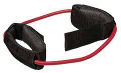 Fabrication Enterprises Exercise Resistance Tubing with Cuffs CanDo® Red 35 Inch Circumference Light Resistance