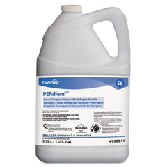 Lagasse Diversey™ PERdiem™ Surface Disinfectant Cleaner Peroxide Based Liquid 1 gal. Jug Unscented NonSterile - M-961325-4471 - Case of 4