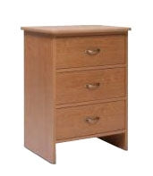 Graham-Field Bedside Cabinet Avondale Collection 18 X 21 X 30 Inch 3 Drawers