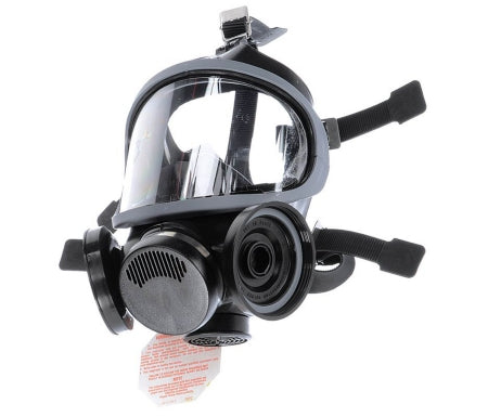 Grainger MSA Ultra-Twin™ Reusable Respirator Industrial Full Face Adjustable Head Strap Small Gray