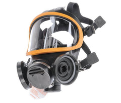 Grainger MSA Ultra-Twin™ Reusable Respirator Industrial Full Face Adjustable Head Strap Large Black