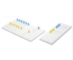 Market Lab Inc Slide Holder 40 Slide Capacity, 1 X 4 X 11-3/4 Inch, Holds 25 X 75 mm Slides