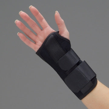 DeRoyal Wrist Brace DeRoyal® Foam / Metal Right Hand Black One Size Fits Most