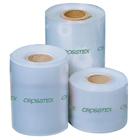 Crosstex Sterilization Roll Sani-Tube® Steam 4 Inch X 100 Foot Transparent Heat Seal / Tape Nylon