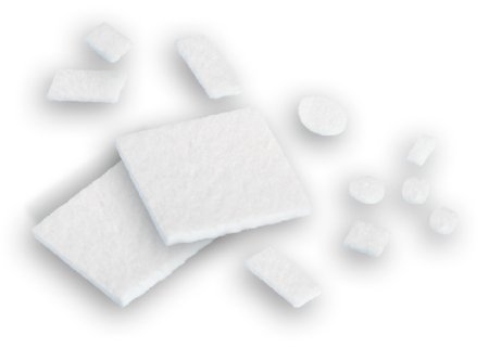 Felt Pledget Bard® 1 X 1 Inch, Nominal Thickness 1.65 mm