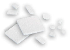 Felt Pledget Bard® 1 X 1 Inch, Nominal Thickness 1.65 mm