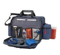 Hopkins Medical Products Shoulder Bag Mark V Series Navy 600D Waterproof Polyester 7.5 X 11.75 X 16 Inch - M-961764-3304 - Each