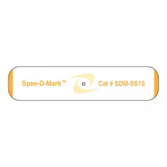 Precision Dynamics Skin Marker Spee-D-Stretch™ Yellow / White 1.5 mm BB - M-961771-2639 - Box of 100