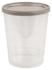 Medegen Medical Products LLC Specimen Container Gent-L-Kare™ Polystyrene 240 mL (8 oz.) Snap-On Lid NonSterile