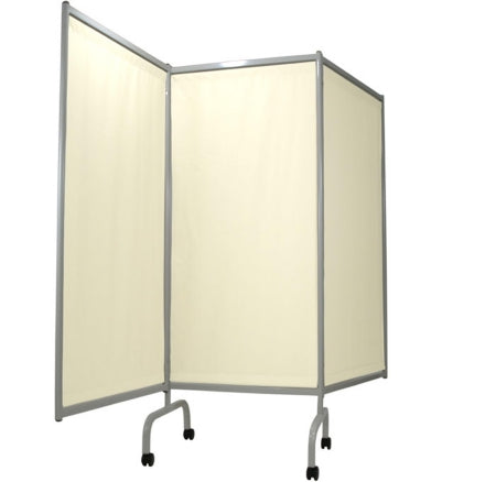 Winco Privacy Screen Privess™ Elite Folding 3-Panel Aluminum / Vinyl