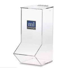 Market Lab Inc Hand Hygiene Dispenser Clear Acrylic Manual Wall Mount - M-962464-4643 - Each