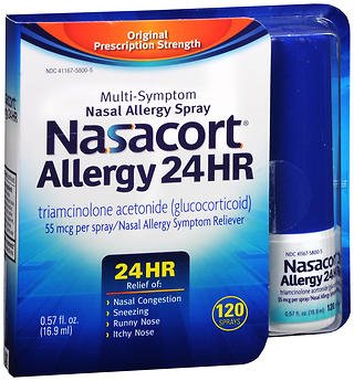 Chattem Allergy Relief Nasacort® 55 mcg Strength Nasal Spray 0.57 oz.