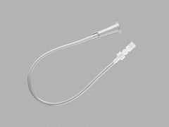 Cook Medical Connecting Drain Tubing 11.8 Inch Length 79/1000 Inch ID Sterile Drainage Bag / Male Luer Lock Connector Clear PVC