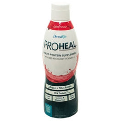 DermaRite Industries Oral Protein Supplement / Tube Feeding Formula ProHeal™ Cherry Splash Flavor Ready to Use 1 oz. Bottle