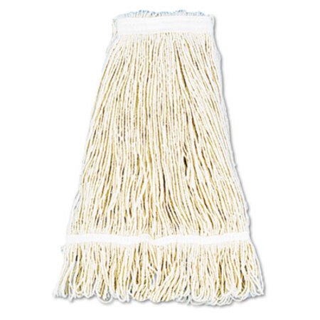 Boardwalk® Pro Loop Web/Tailband Wet Mop Head, Cotton, 24oz, White