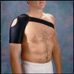Patterson Medical Supply Shoulder Orthosis Rolyan® Medium Lycra / Spandex Left Shoulder