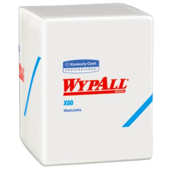 Kimberly Clark Task Wipe WypAll® X60 Light Duty White NonSterile Hydroknit 10 X 12-1/2 Inch Disposable - M-969794-4405 - Pack of 1