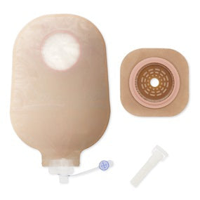 Hollister Urostomy Kit New Image™ Two-Piece System 2-1/4 Inch Stoma Drainable Flat, Trim to Fit