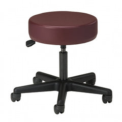 Clinton Industries Exam Stool Standard Series Backless Pneumatic Height Adjustment 5 Casters Peacock
