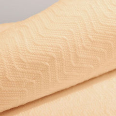 Standard Textile Blanket Herringbone Performance 80 W X 90 L Inch Cotton 50% / Polyester 50%