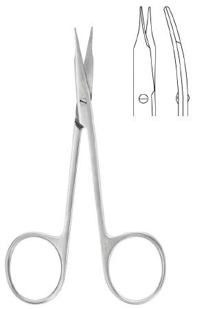 Tenotomy Scissors McKesson Argent™ Stevens 4-1/8 Inch Surgical Grade Stainless Steel Finger Ring Handle - M-970125-1953 - Each