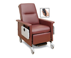 Champion Manufacturing Transport Power Recliner 54 Series Natural 5 Inch Thermoplastic Casters
