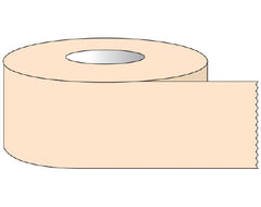 Shamrock Scientific Blank Label Tape Shamrock Multipurpose Label Salmon 1/2 X 500 Inch - M-970948-3895 - Roll of 3