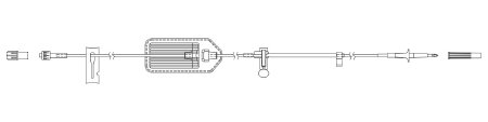 Zevex Pump Set Curlin® 94 Inch Tubing Without Ports - M-970979-4712 - Each