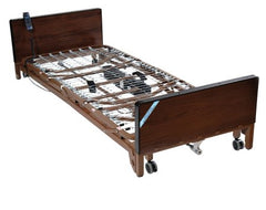 Drive Medical Electric Bed Full Low 88 Inch Length Spring Deck 9-1/2 to 23-1/2 Inch Height Range