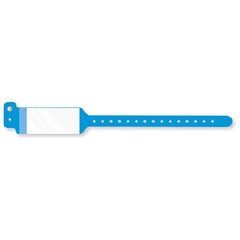 Precision Dynamics Identification Wristband Conf-ID-ent™ Write On Band Permanent Snap Without Legend - M-971825-4336 - Case of 500
