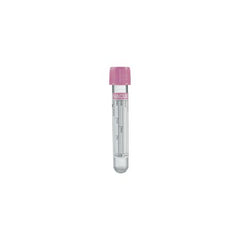 Greiner Bio-One VACUETTE® Venous Blood Collection Tube K2 EDTA Additive 13 X 75 mm 4 mL Pink / Black Ring Pull Cap Polyethylene Terephthalate (PET) Tube