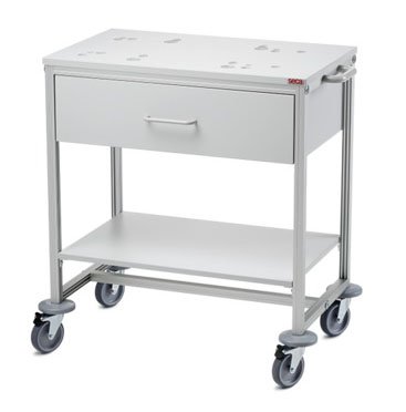 Seca Mobile Baby Scale Cart w/ Drawer seca® 403 Aluminum 17.1 X 28.1 X 31.5 Inch - M-971959-2763 - Each