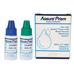 Arkray USA Diabetes Management Test Control Assure® Prism Blood Glucose Test 2 Levels