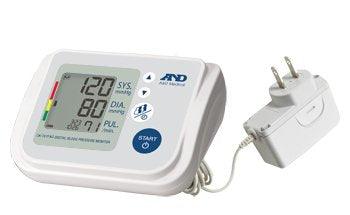 A&D Engineering Digital Blood Pressure Monitoring Unit A & D Medical 1-Tube Desk Model Adult Large Cuff