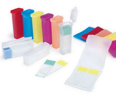 Market Lab Inc Side-by-side Slide Mailer 0.2 X 2.68 X 3.66 Inch, Hold 25 X 75 mm Slides, Assorted, Side-by-side, 2-Place