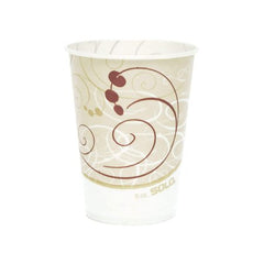 Solo Cup Drinking Cup Solo® 9 oz. Symphony® Print Wax Coated Paper Disposable