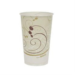 Solo Cup Drinking Cup Solo® 16 oz. Symphony® Print Wax Coated Paper Disposable