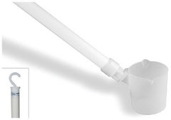 Fisher Scientific Economy Dipper Cup Bel-Art™ SP Scienceware™ 16 oz., Gray, Autoclavable, 6 Foot Handle