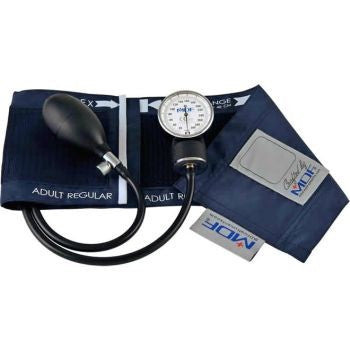 MDF Instruments Direct Aneroid Sphygmomanometer with Cuff MDF® 2-Tube Pocket Size Hand Held Adult Large Cuff