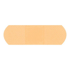 Dukal Adhesive Strip American® White Cross 1 X 3 Inch Plastic Rectangle Sheer Sterile