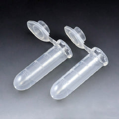 Globe Scientific Microcentrifuge Tube Round Bottom Plain 2 mL Without Color Coding Snap Cap Polypropylene Tube
