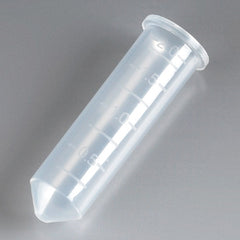 Globe Scientific Microcentrifuge Tube Conical Bottom Plain 2 mL Without Color Coding Without Closure Polypropylene Tube