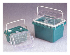 Fisher Scientific Benchtop Cooler Nalgene™ Green Polycarbonate 12 Vial Capacity