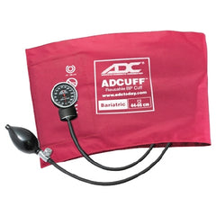 American Diagnostic Corp Aneroid Sphygmomanometer with Cuff Diagnostix™ 2-Tube Pocket Size Hand Held Adult Size 12 Cuff