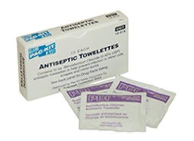 Acme United Sanitizing Skin Wipe Pac-Kit® Individual Packet BZK (Benzalkonium Chloride) Scented 10 Count