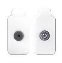 Natus Medical EMG Electrode Solid Gel Silver / Silver Chloride Rectangle Center Snap Disposable - M-973348-3993 - Box of 250