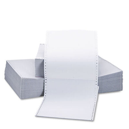 Universal® Printout Paper, 2-Part, 15lb, 9.5 x 11, White, 1, 650/Carton