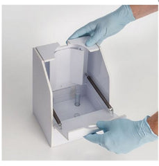 Market Lab Inc Wipe Dispenser White ABS Plastic Manual Wall Mount - M-974127-2540 - Each