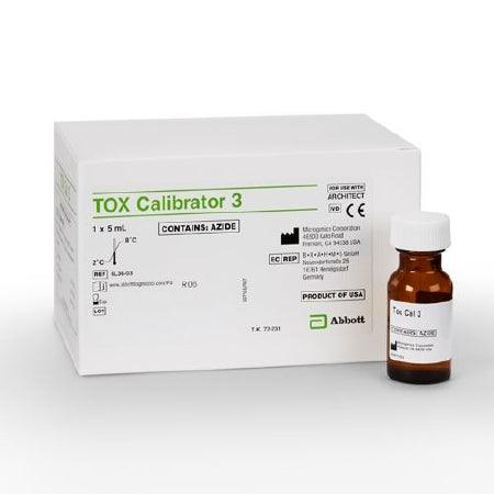 Abbott Calibrator Architect Multigent TOX 3 1 X 5 mL For Architect C16000, Architect C4000, Architect C4100, Architect C8000, Architect CI16200, Architect CI8200 Analyzer