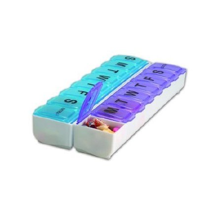 Apothecary Products Pill Organizer Duets X-Large 16 Day 2 Dose